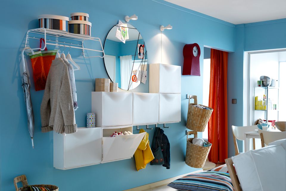 Ikea Trones shoe cabinet perfect storage via smallspaces