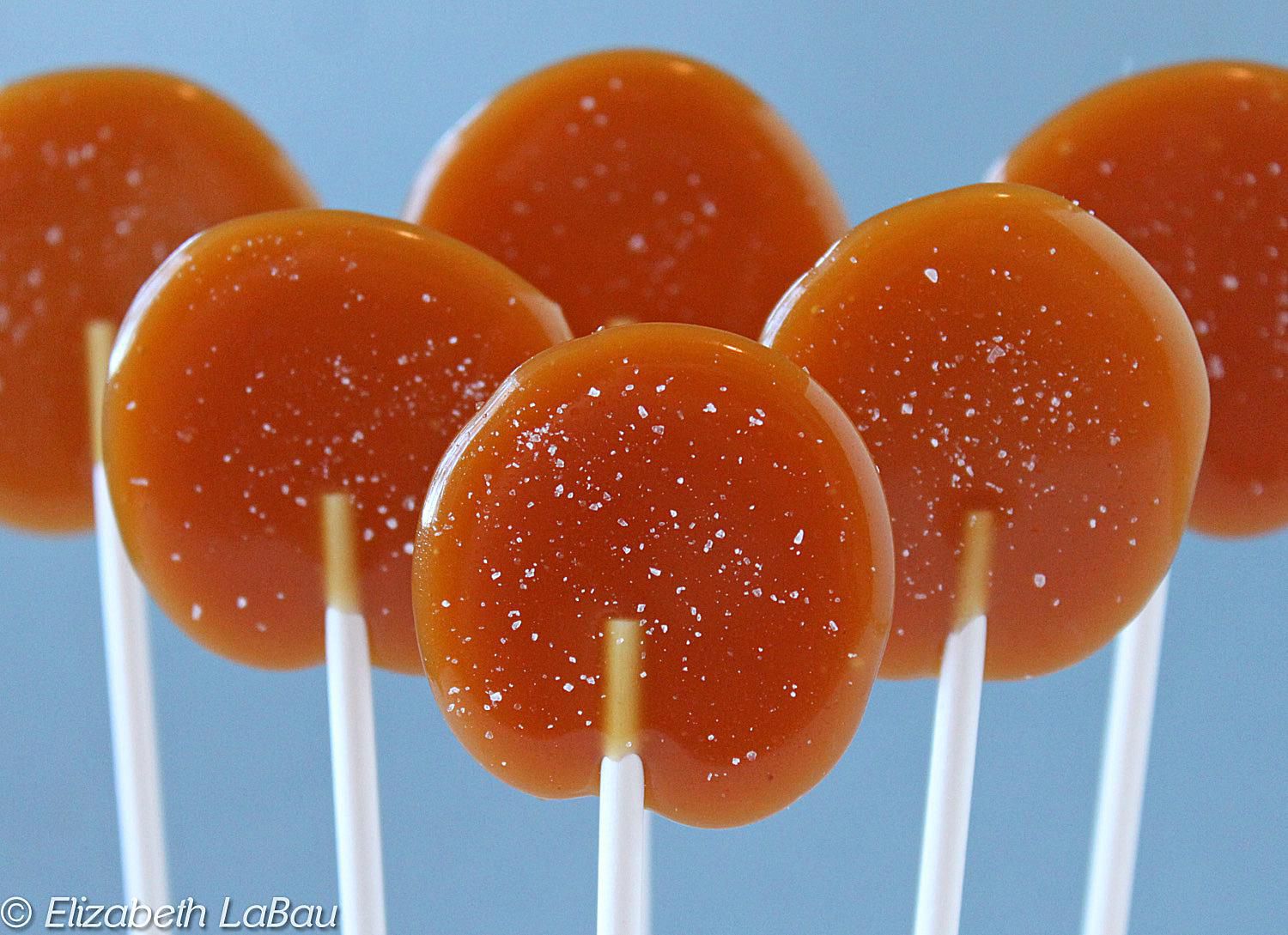 Salted Caramel Lollipops Recipe