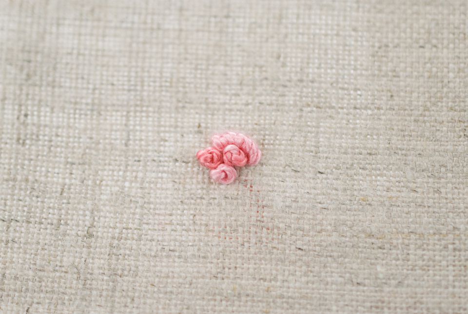 Download Bullion Knot Rose Hand Embroidery Tutorial