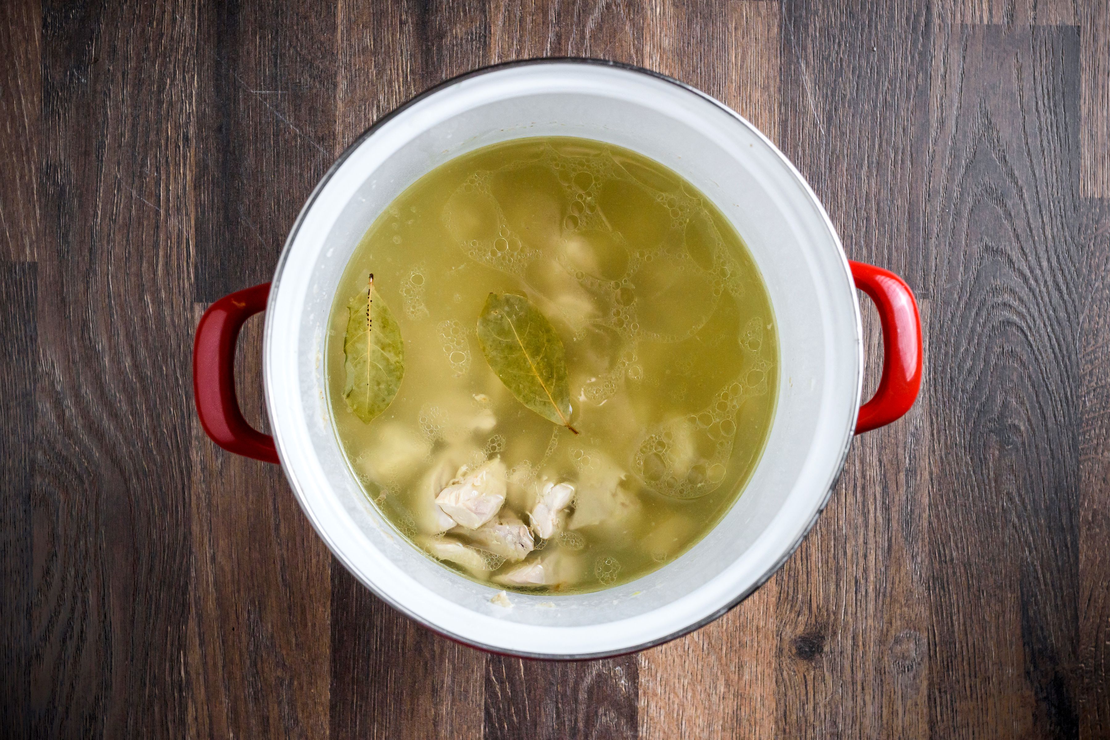 Recipe For Quick Full Flavored Chicken Broth