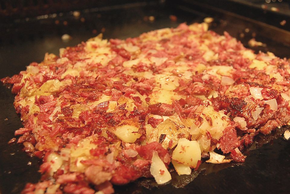 Homemade corned beef hash recipe