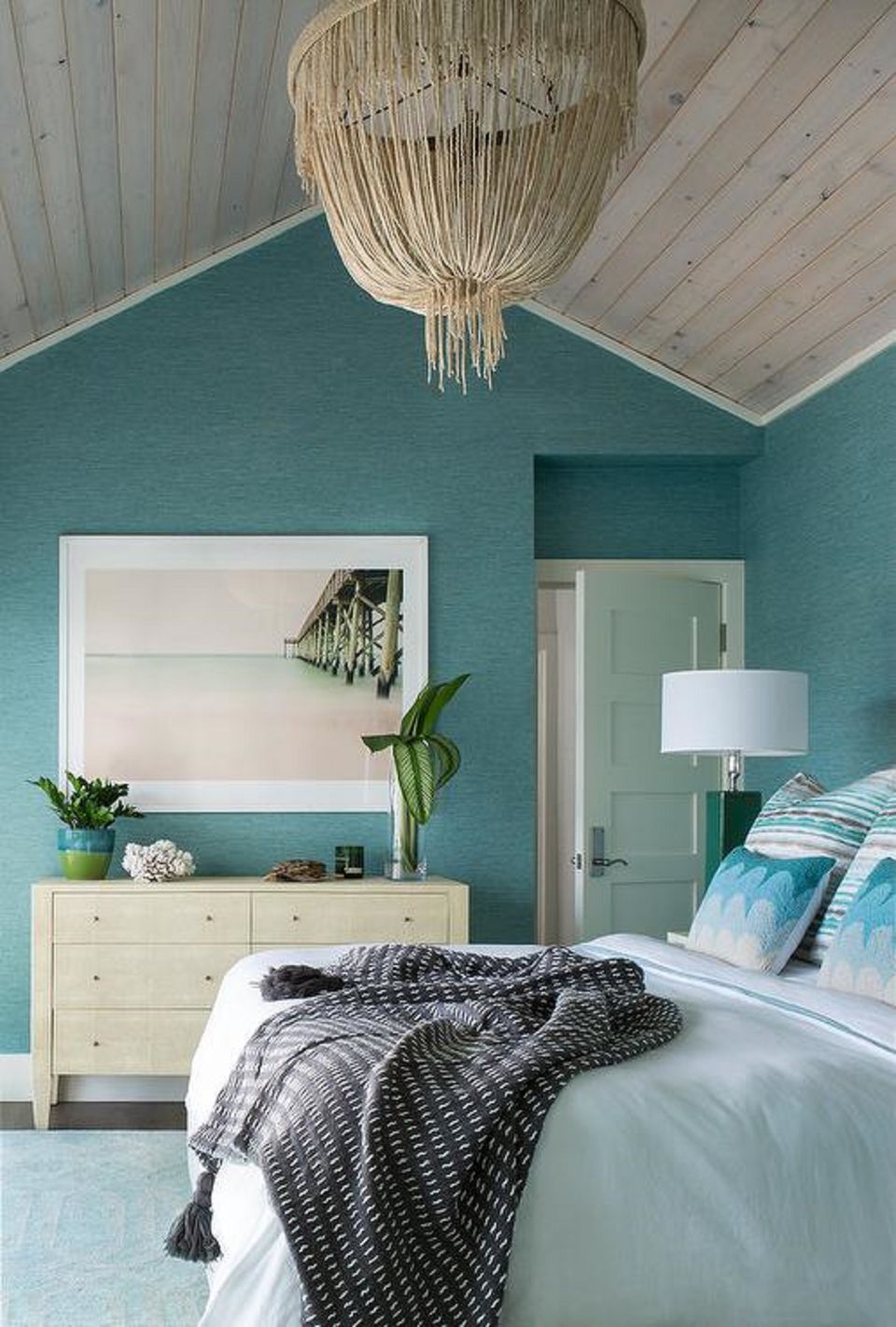 Beach House Bedroom Sitting Area