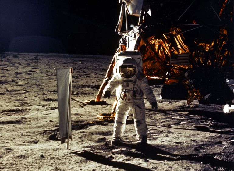 first person to visit moon