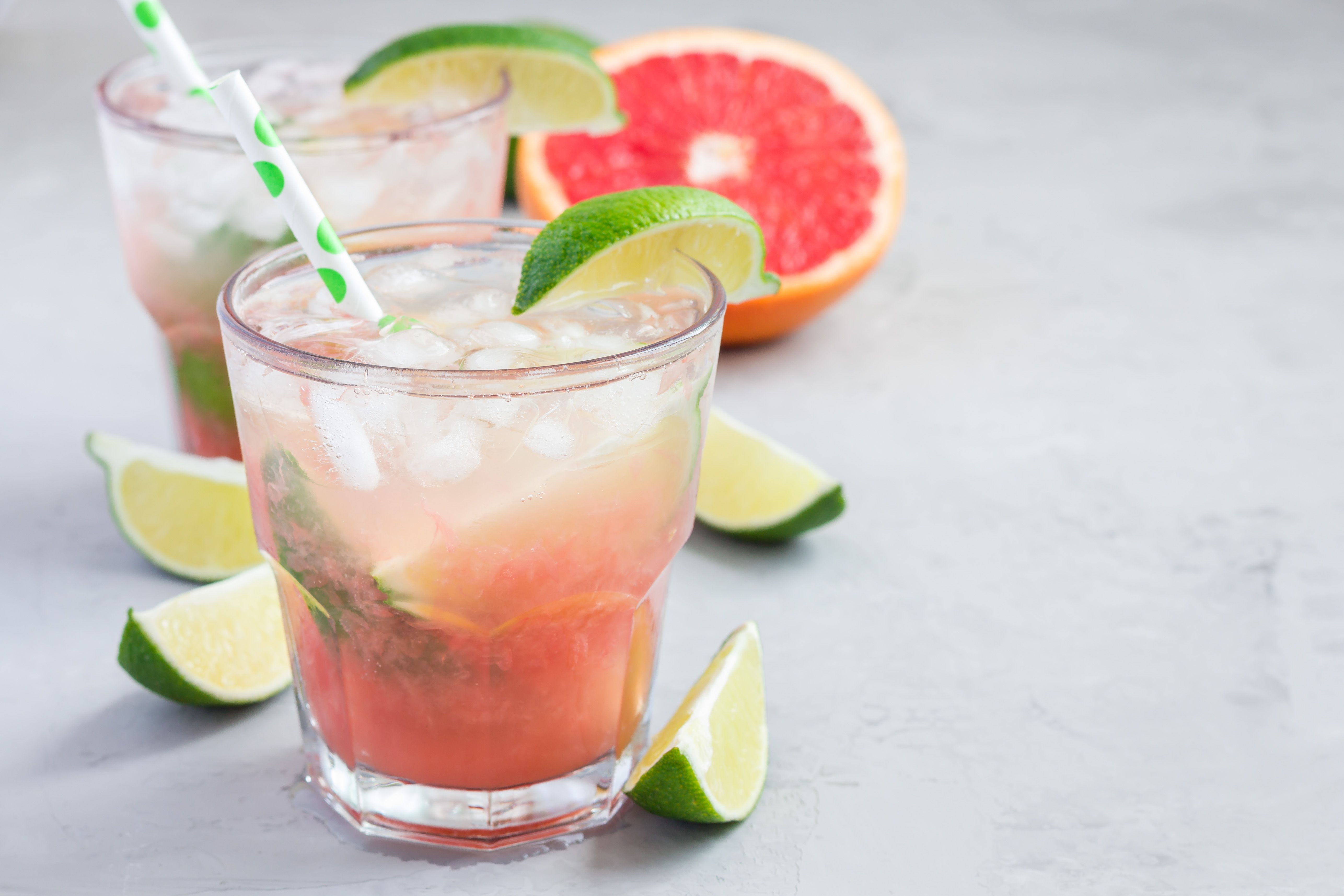 pink grapefruit cocktail