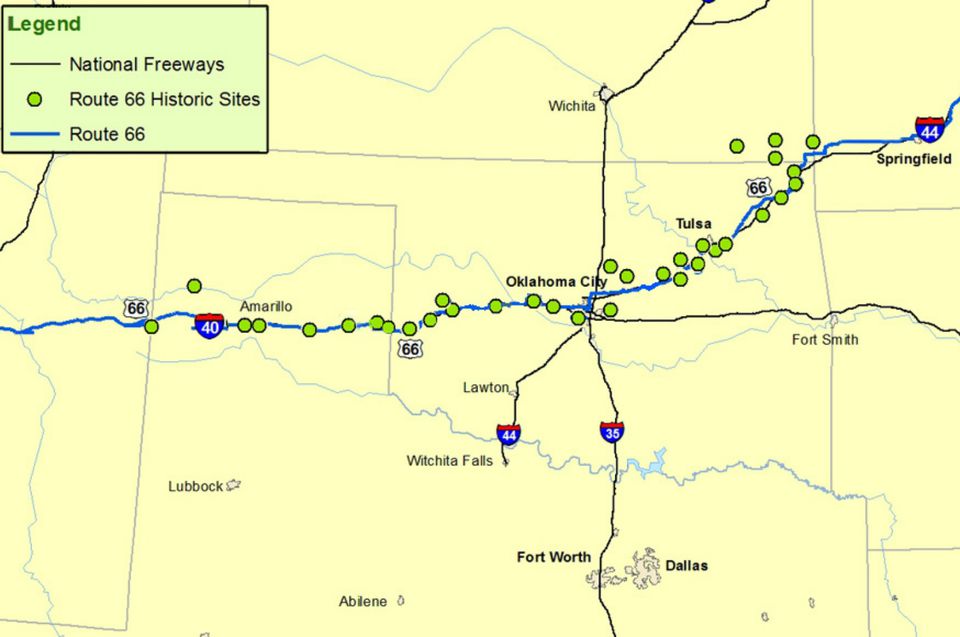 Maps of Route 66 Plan Your Road Trip