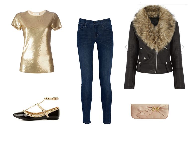 party jeans outfit