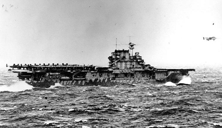 USS Hornet CV-8 Aircraft Carrier World War II