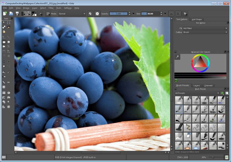 photo editor krita