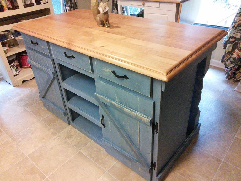 11 Free Kitchen Island Plans for You to DIY