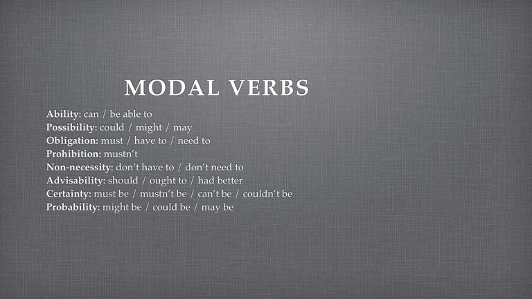 Modal Verbs Quiz with Answer Explanations