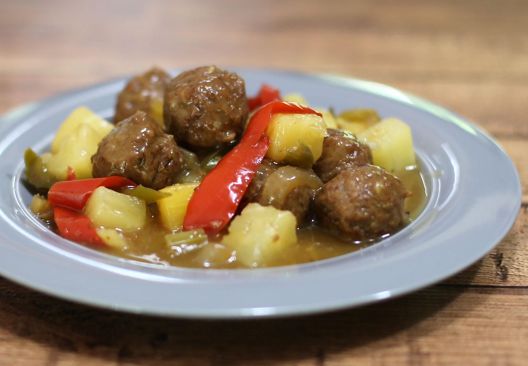 Sweet And Sour Meatballs With Pineapple Recipe 4921