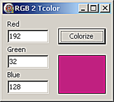 rgba color converter
