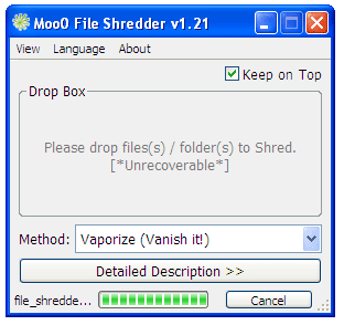 s suite file shredder windows xp