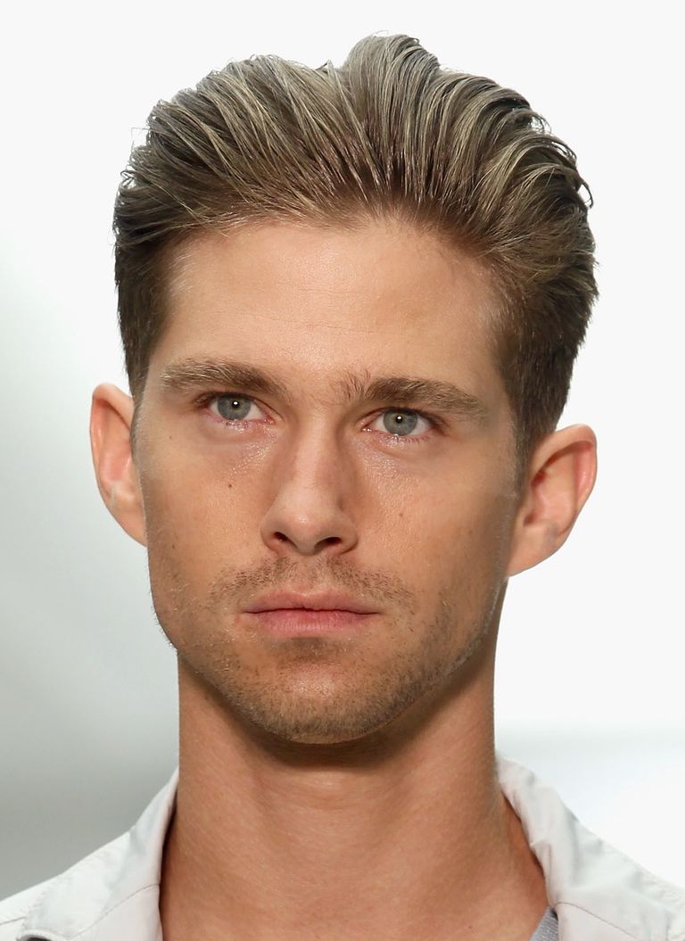 Men's Brushed Back Hairstyles - Picture Gallery