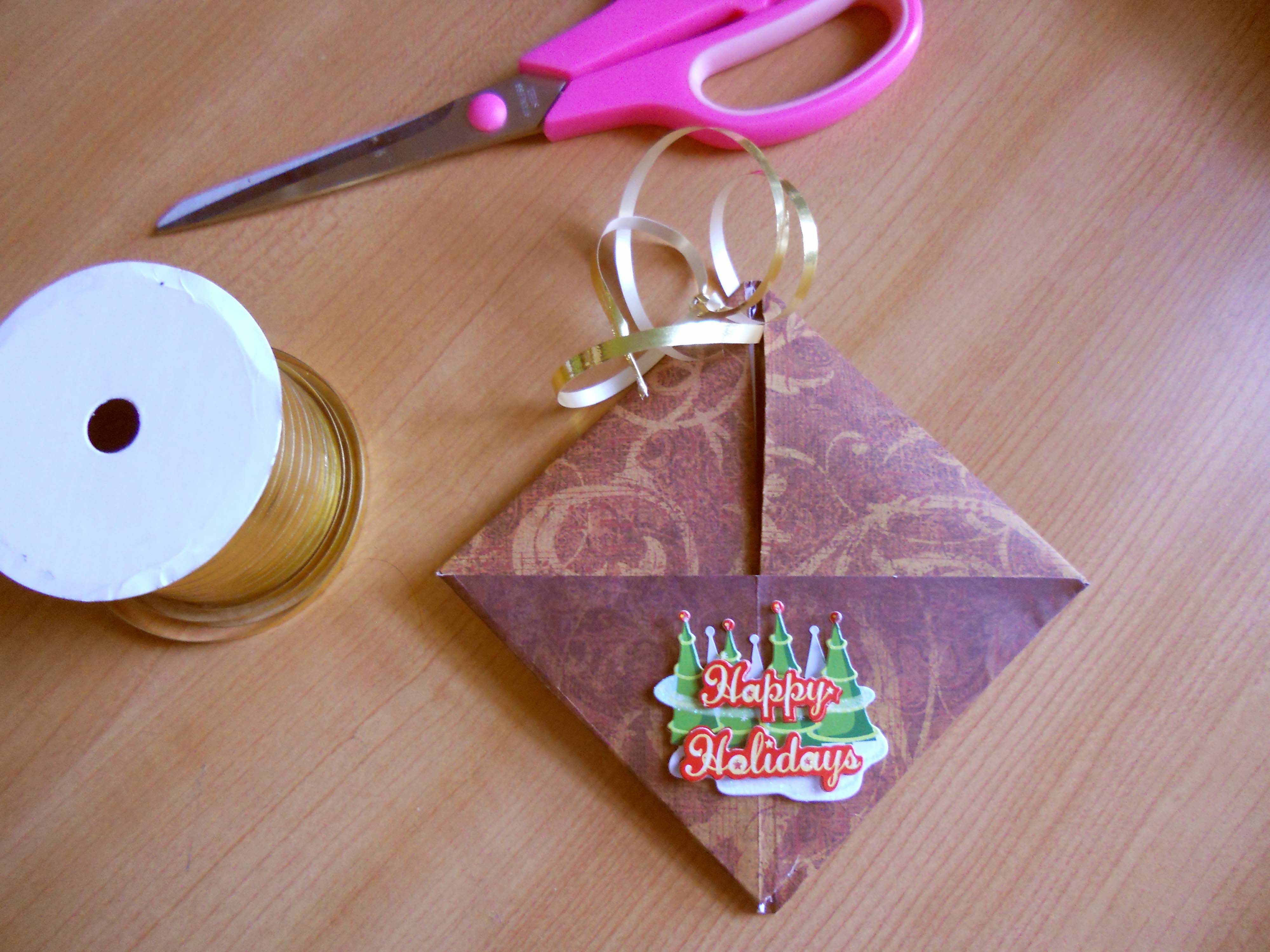 How To Make An Origami Gift Card Envelope