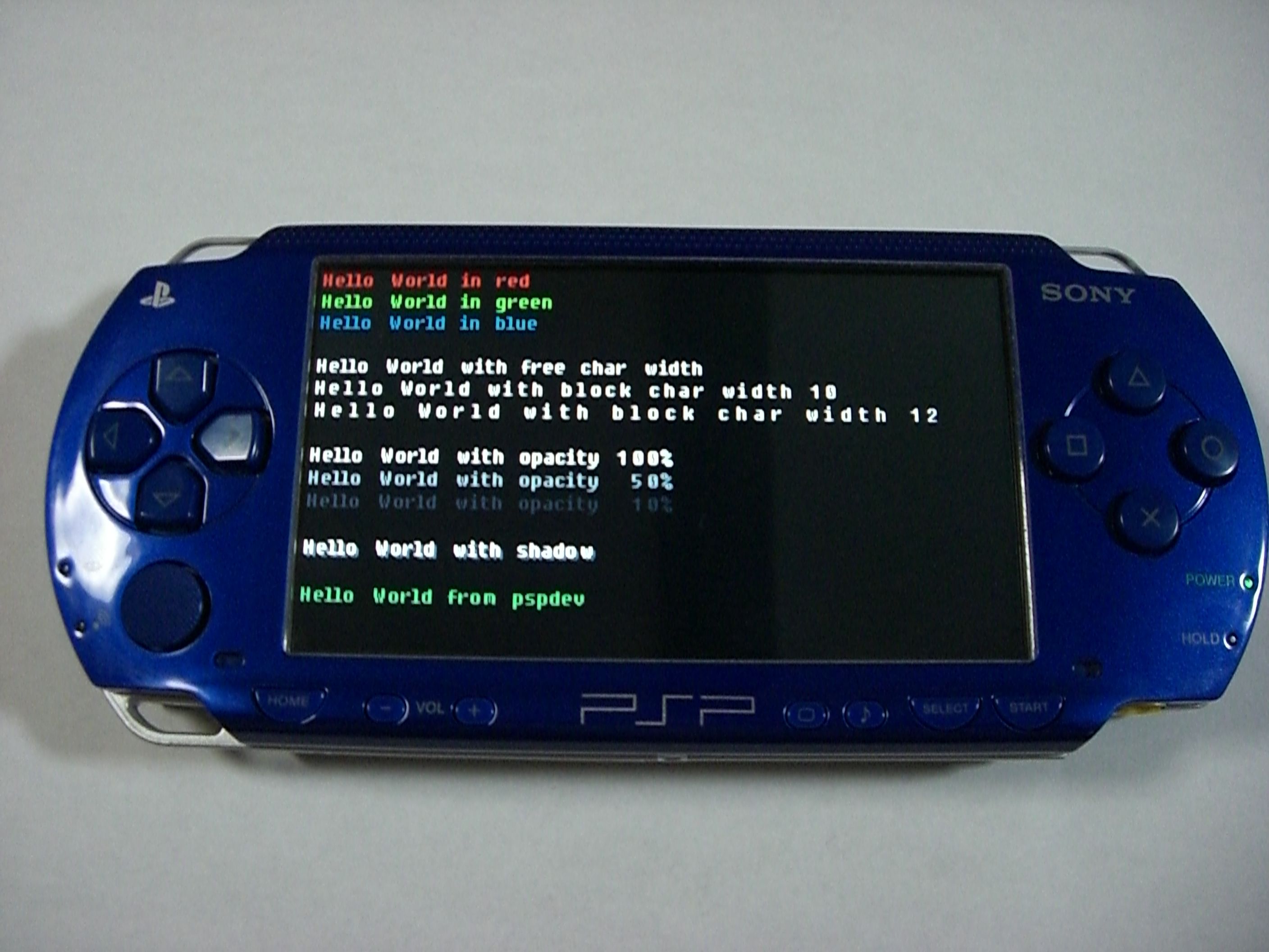 homebrew psp 3001