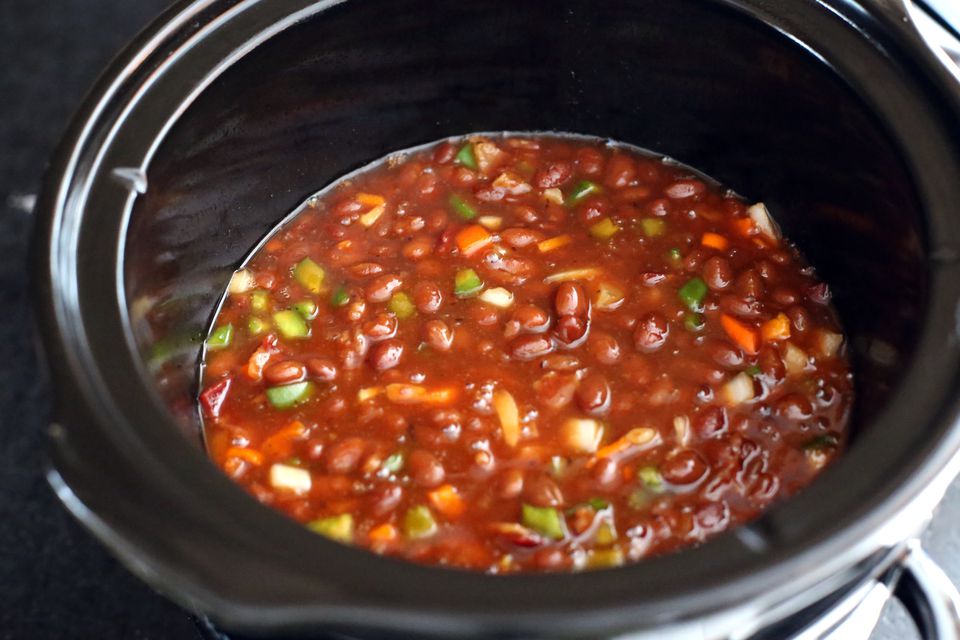 Crock Pot Barbecue Beans Recipe With Bacon