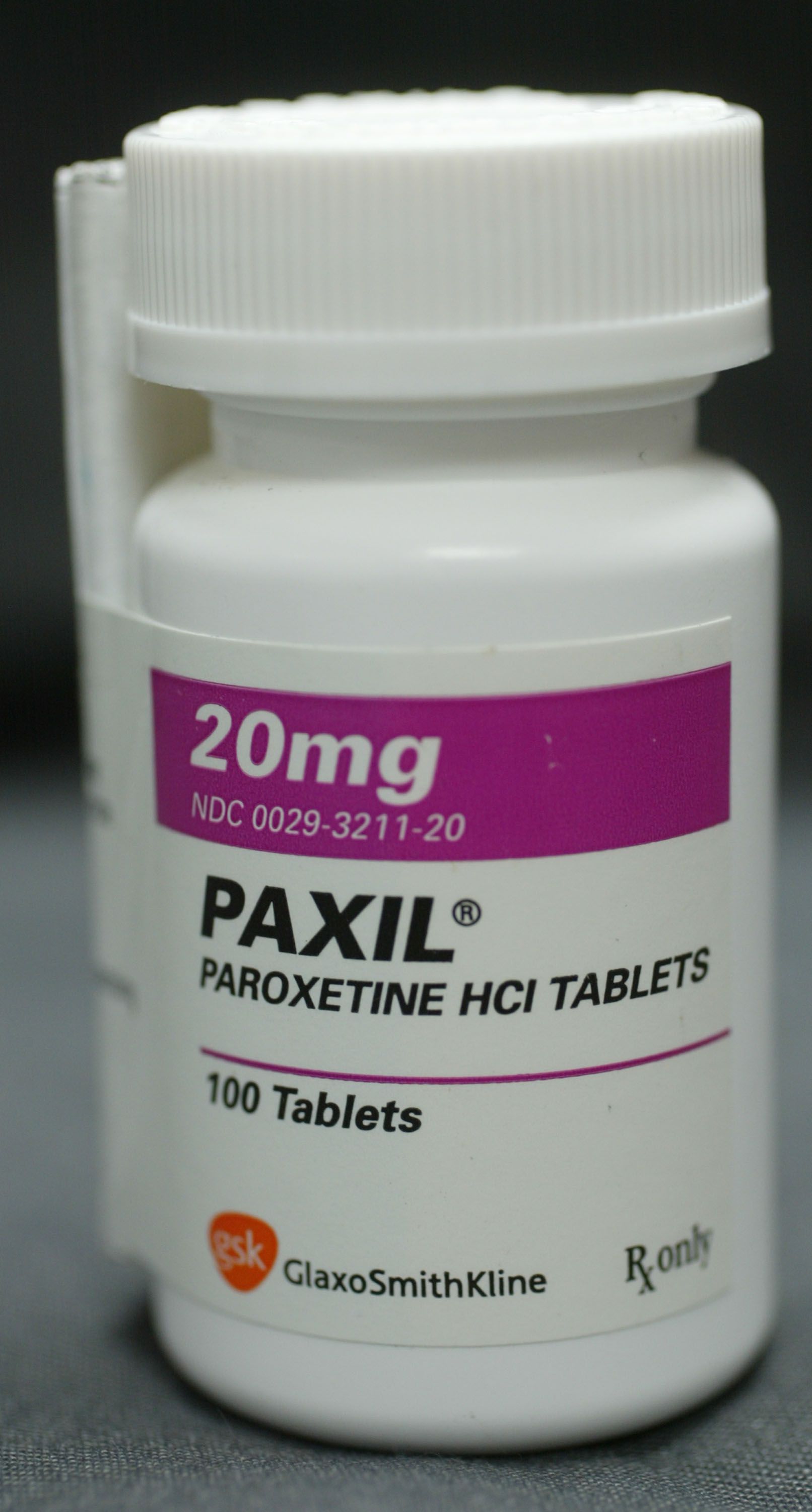 how much paroxetine for anxiety