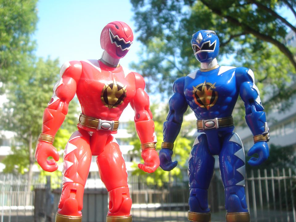 power rangers characters toys