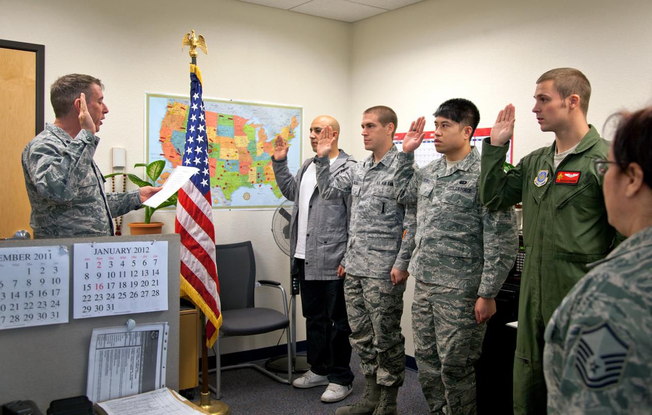 US Military Enlistment Standards -- Citizenship