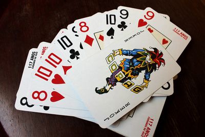 casino odds for high card flush