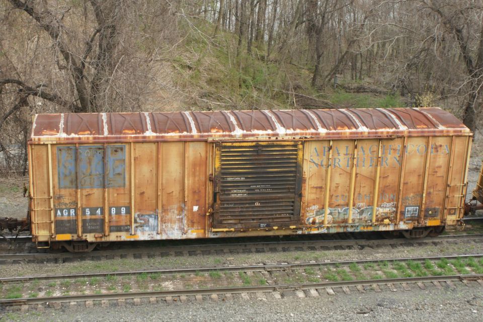 wooden railway freight cars