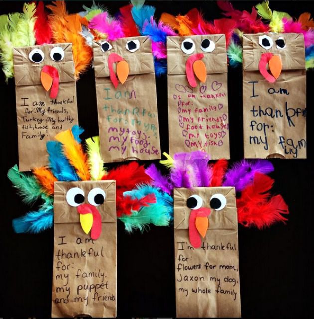 20 Easy Thanksgiving Crafts for Preschoolers