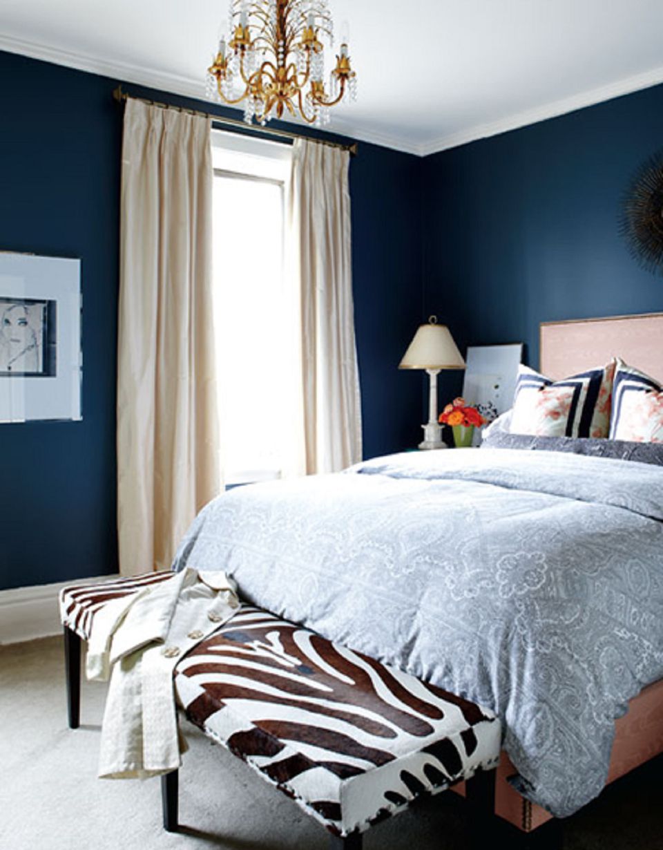 Soft Blue And White Bedroom