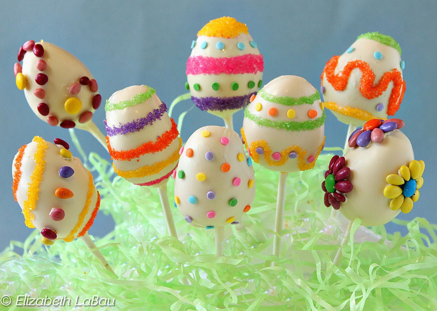 Easter Egg Cake Pops Recipe
