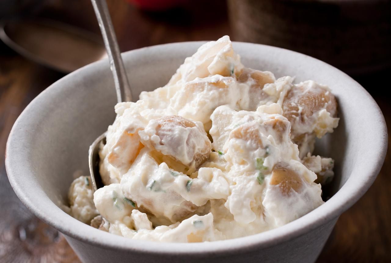 Traditional Potato Mayonnaise Salad Recipe