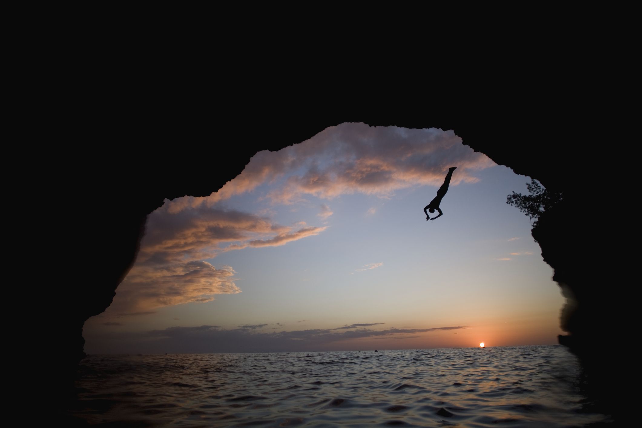 The History and Dangers of Cliff Diving