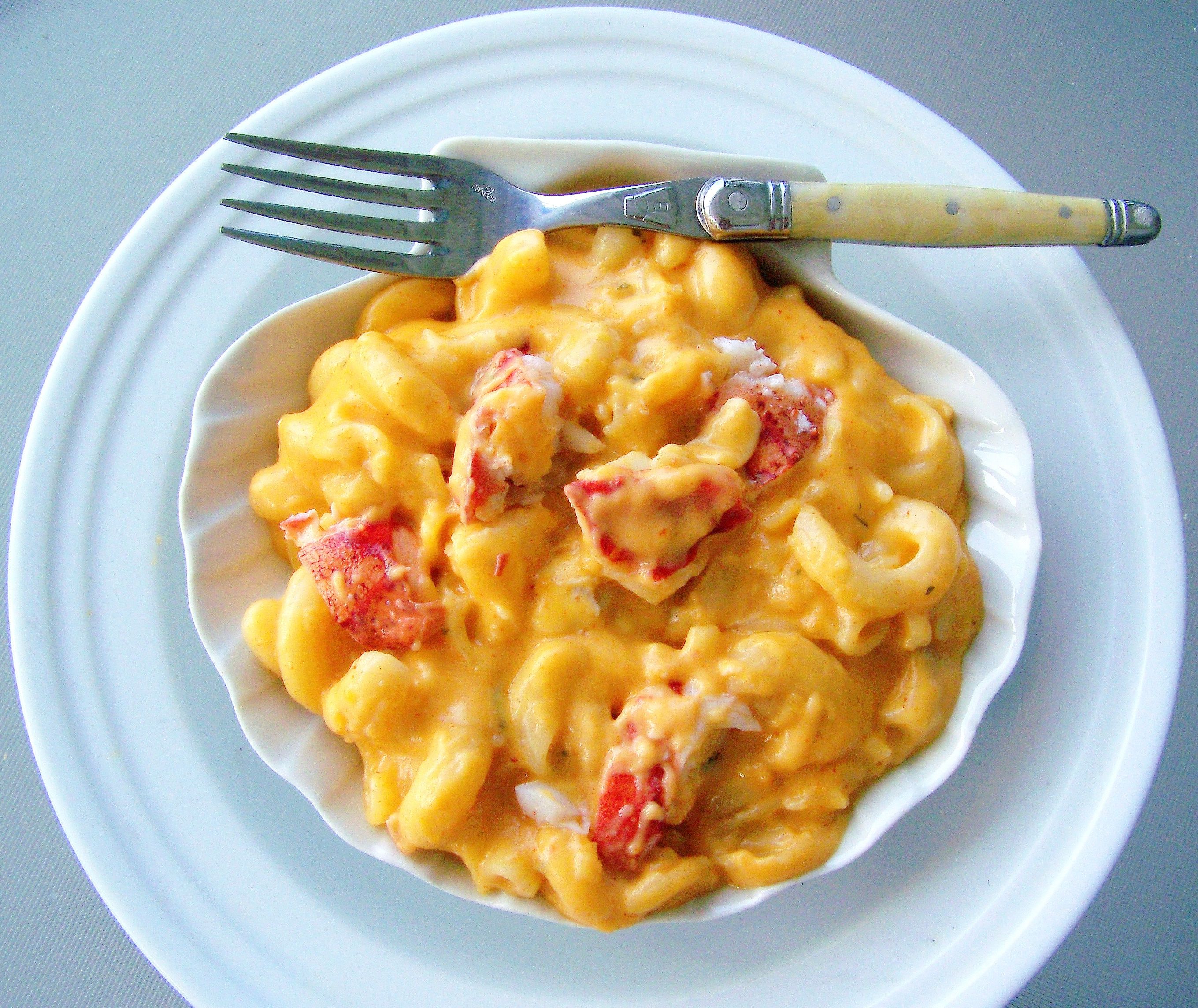 seafood macaroni and cheese recipes