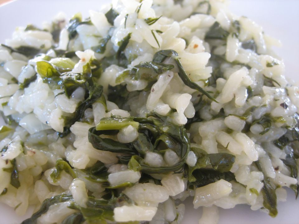 Easy Spinach Rice Pilaf Recipe