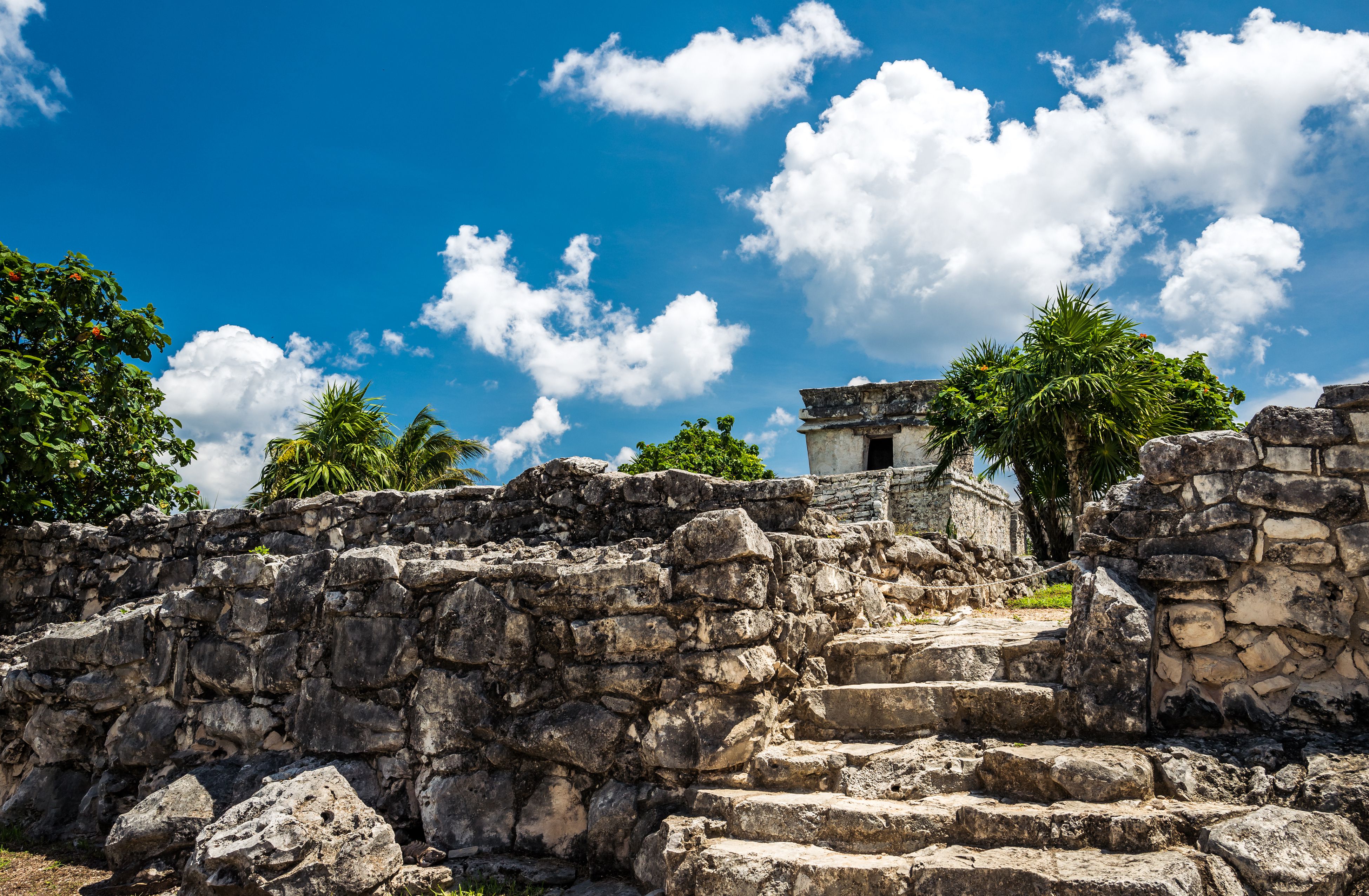 Tulum Archaeological Site in the Riviera Maya