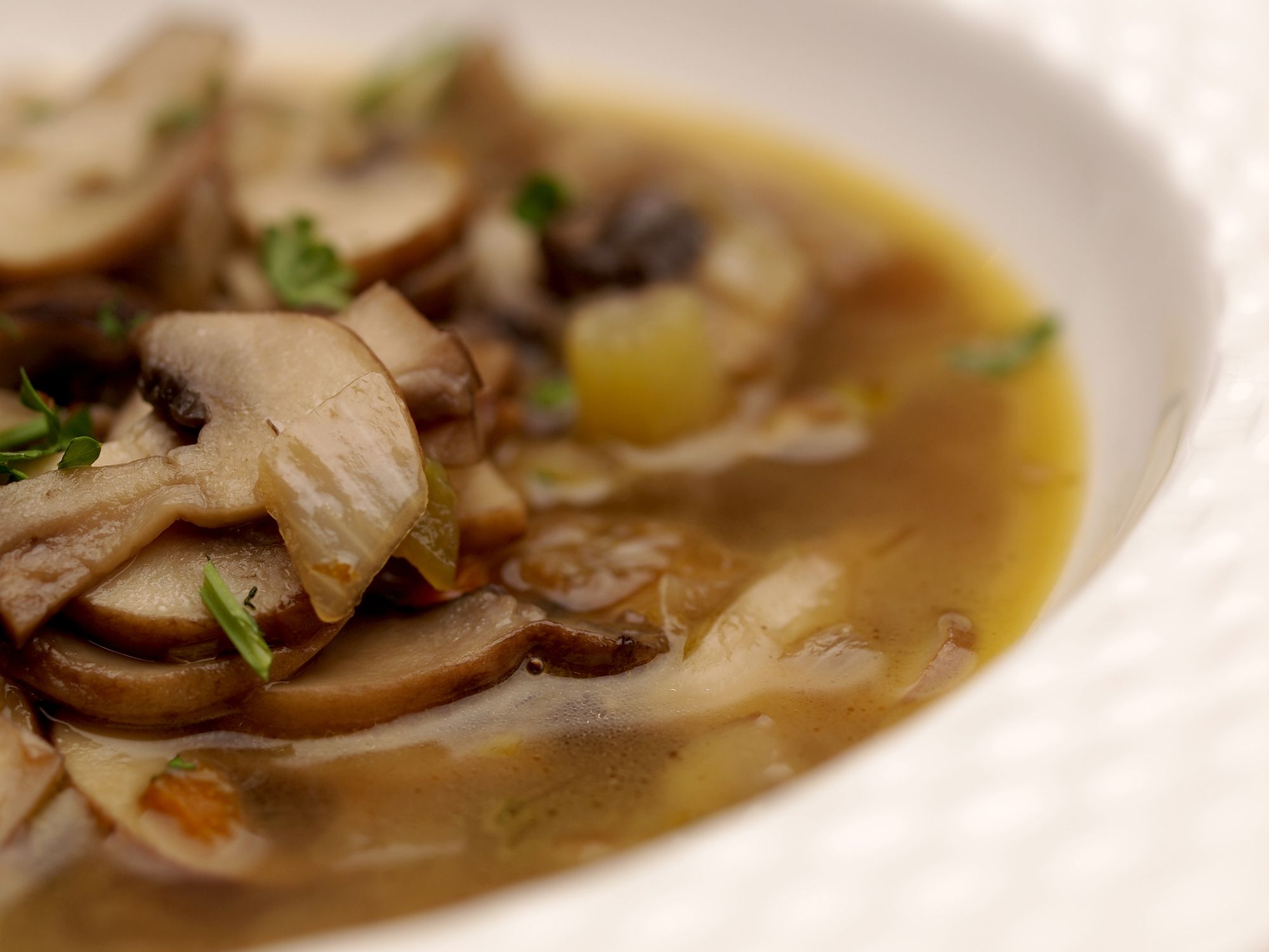 Russian Dried Mushroom Soup Recipe