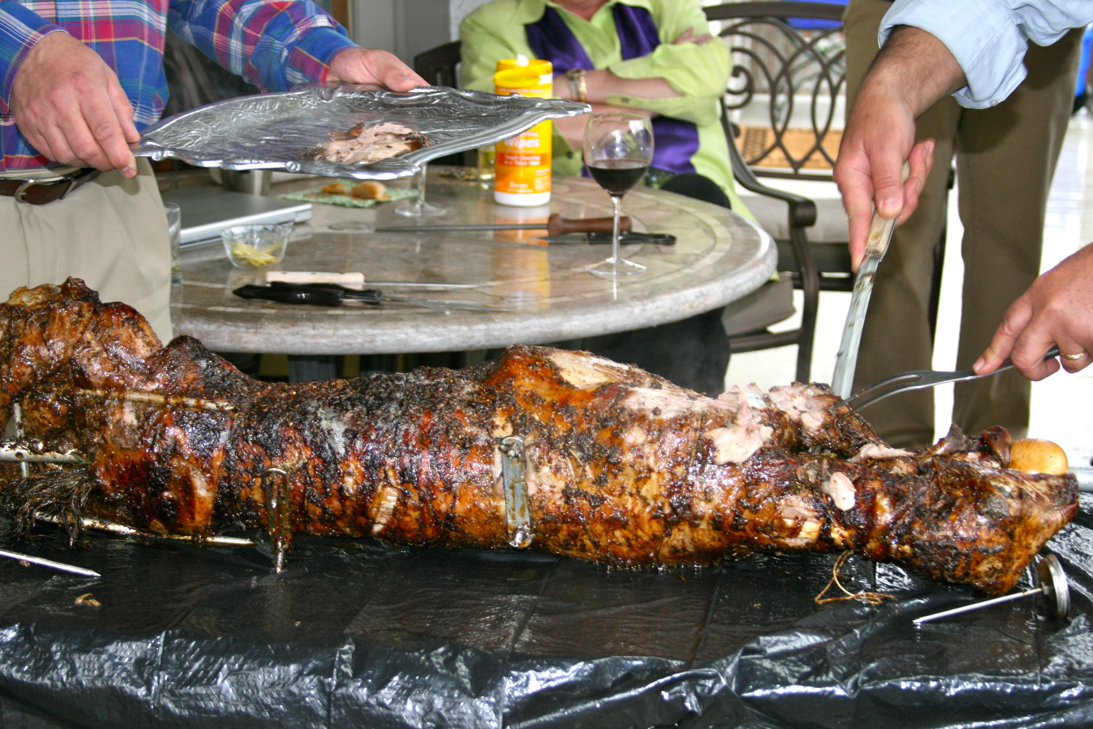 How To Roast A Whole Lamb On A Spit 5494