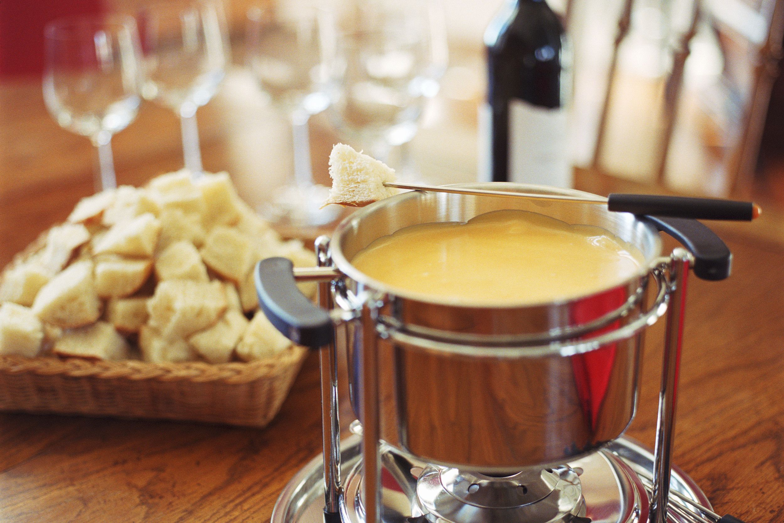 Cheese Fondue Recipe With Brandy Or Cognac 