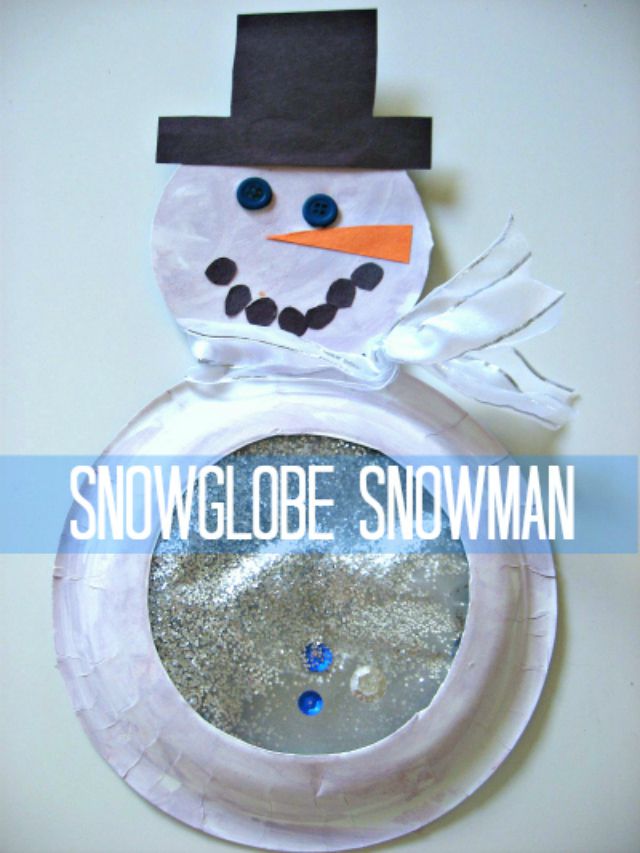 9 Adorable Snowman Crafts for Kids