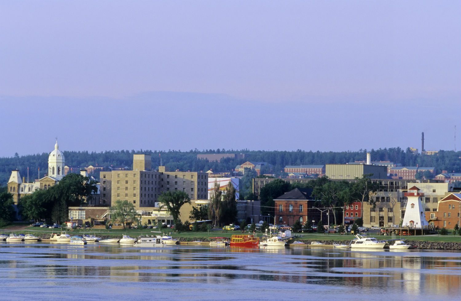 Fredericton, the Capital of New Brunswick, Canada