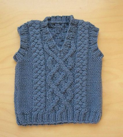 Basic Instructions: How to Knit a Toggle Baby Sweater