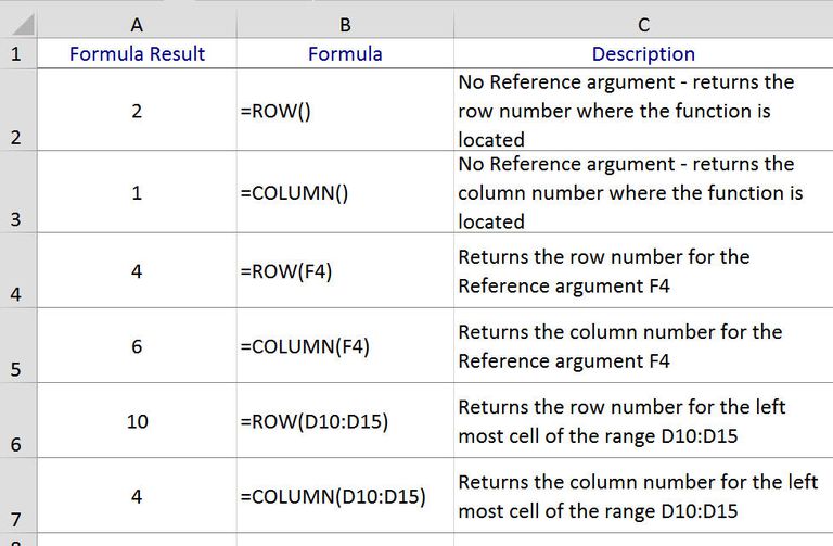 transform excel row to column