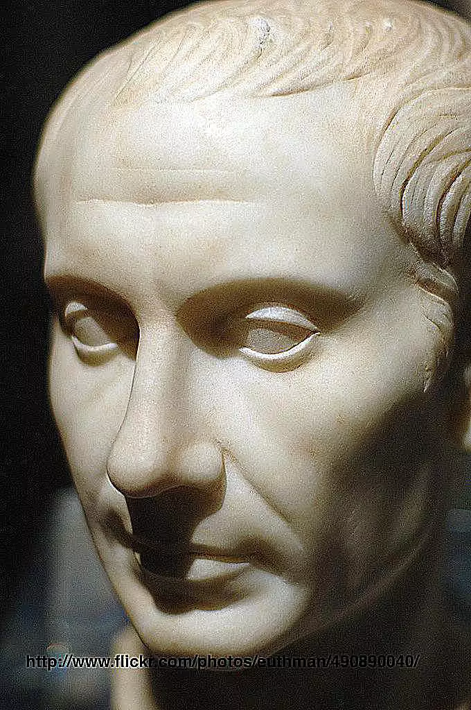 Julius Caesar. Marble, mid-first century A.D., discovery on the island of Pantelleria.
