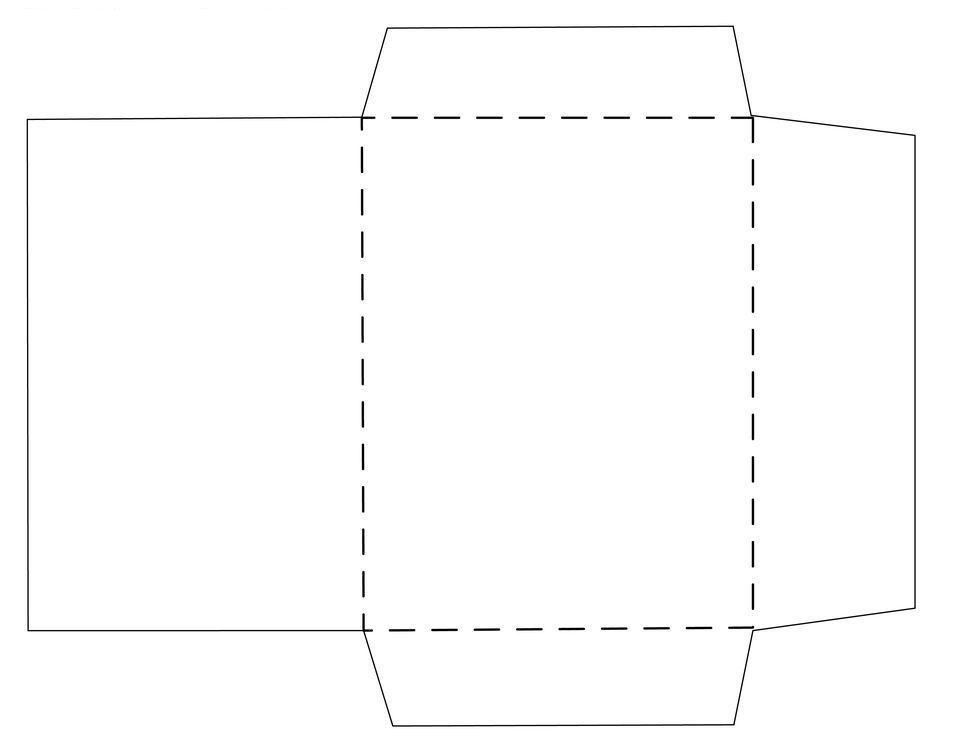 Printable Cut Out Envelope Template