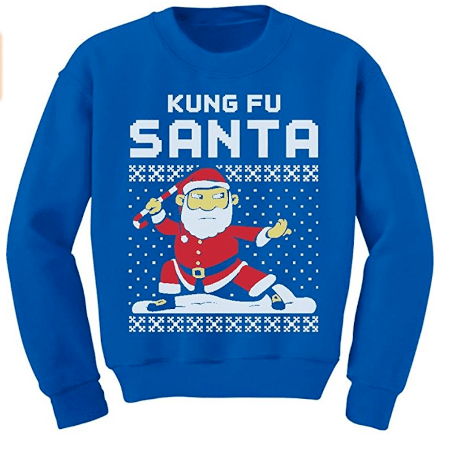 Kung Fu Santa Ugly Christmas Sweater 583dfc615f9b58d5b