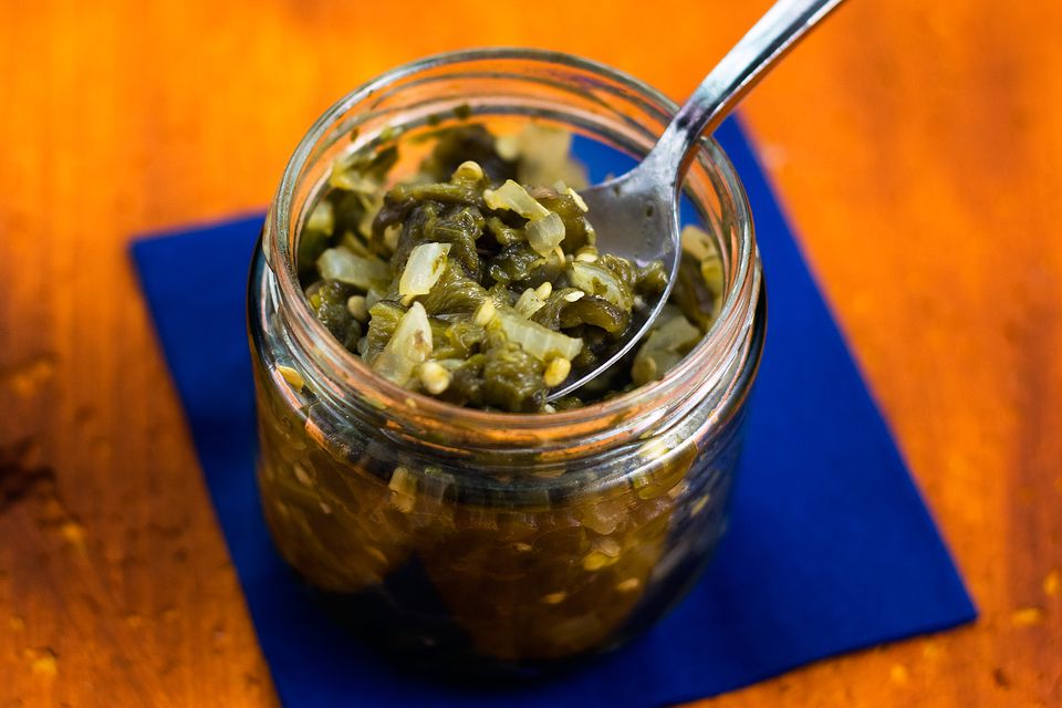 poblano pepper relish