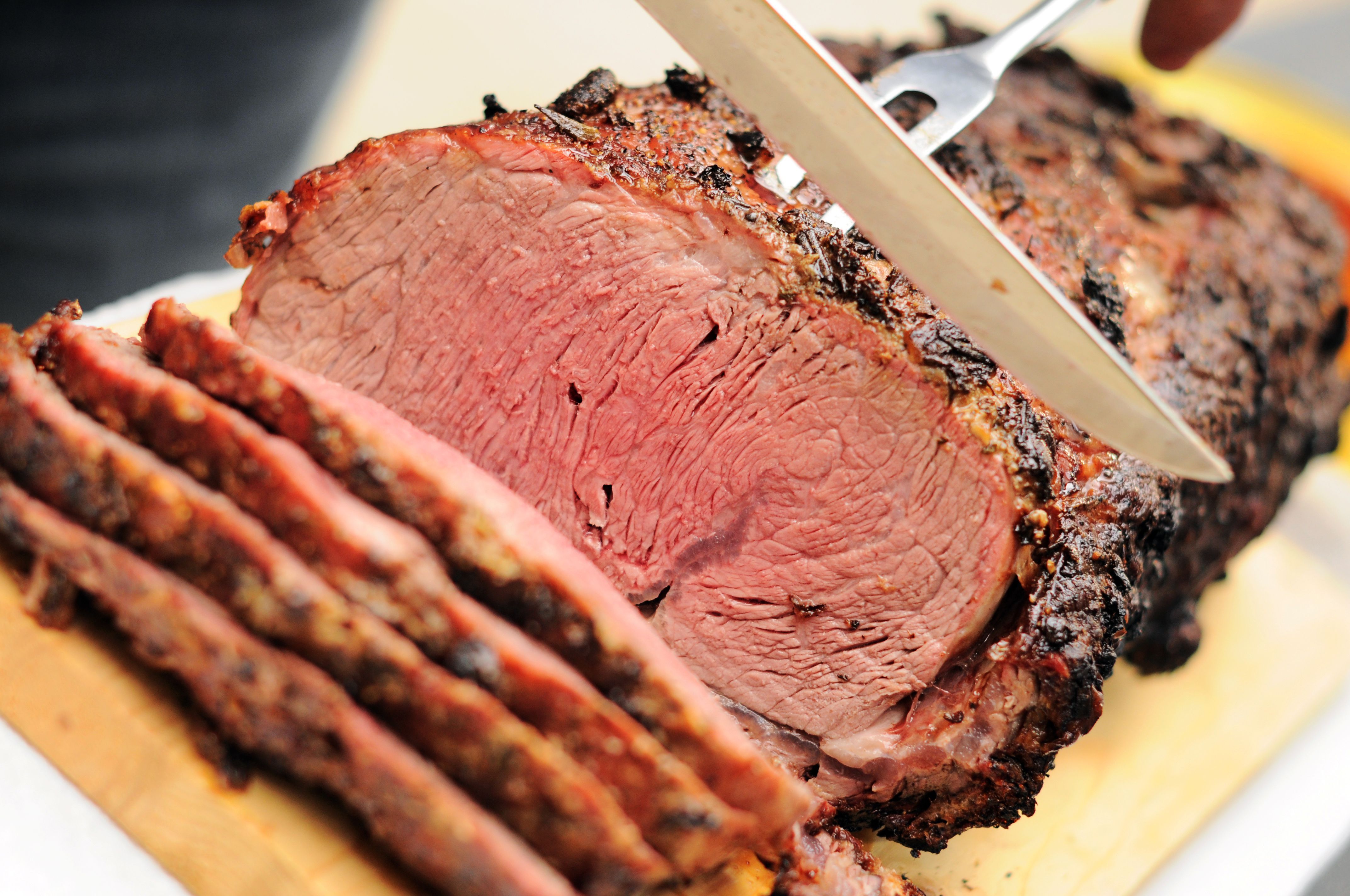 Grilled Standing Prime Rib Roast Recipe