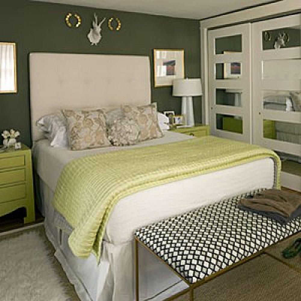 Green Bedroom Photos and Decorating Tips