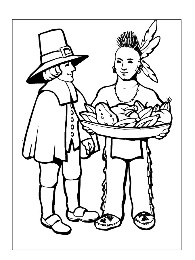 Download 217 Thanksgiving Coloring Pages for Kids