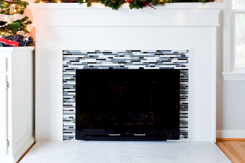 These fireplaces with beautiful tile will inspire you to create a hearthside worthy of cozying up to year around.