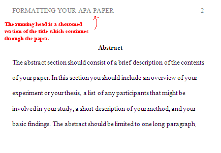 APA Formatting for Headings and Subheadings